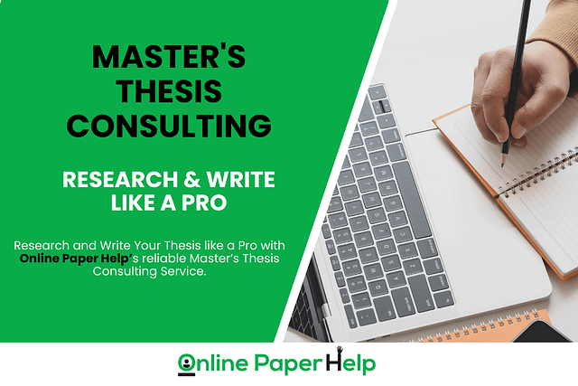 Research & Write Like a Pro with OPH's Master's Thesis Consulting