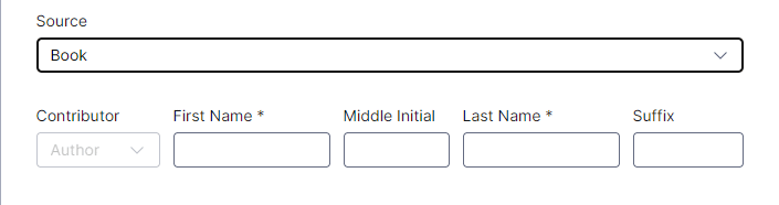 Using Grammarly Citation Generator - step 2
