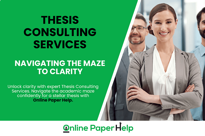 Thesis Consulting Services: Navigating the Maze to Clarity